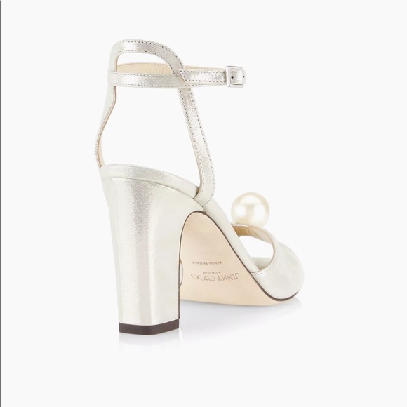 Jimmy Choo size 8.5 Bride shoe (wore once!) - Picture 5 of 17